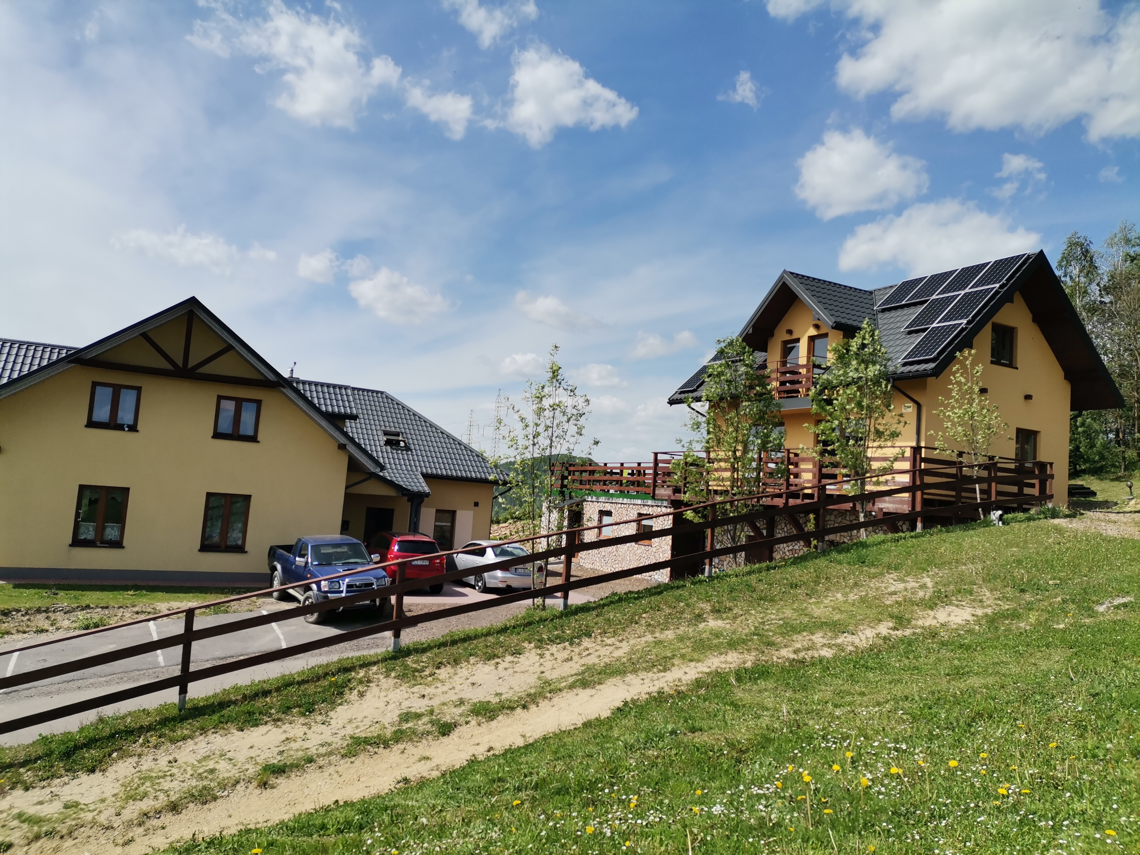 widok na zaporę
